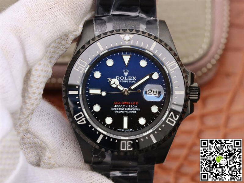 Replica Rolex Deepsea Sea-Dweller 116660 1:1 Best Edition Swiss ETA2836 Gradient Dial - DEEPREPS
