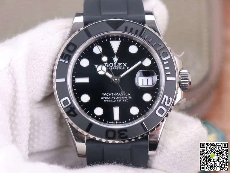 Replica Rolex Yacht Master M226659-0002 1:1 Best Edition Black Dial - DEEPREPS