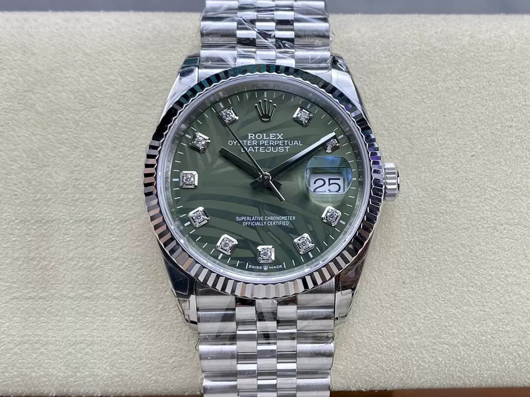 Replica Rolex Datejust M126234-0055 36MM 1:1 Best Edition Diamond Dial - DEEPREPS