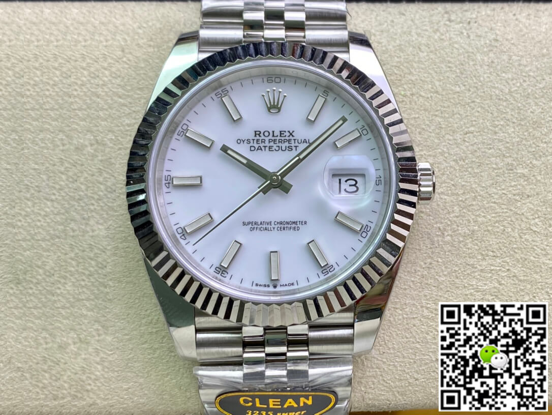 Replica Rolex Datejust M126334-0010 1:1 Best Edition White Dial - DEEPREPS