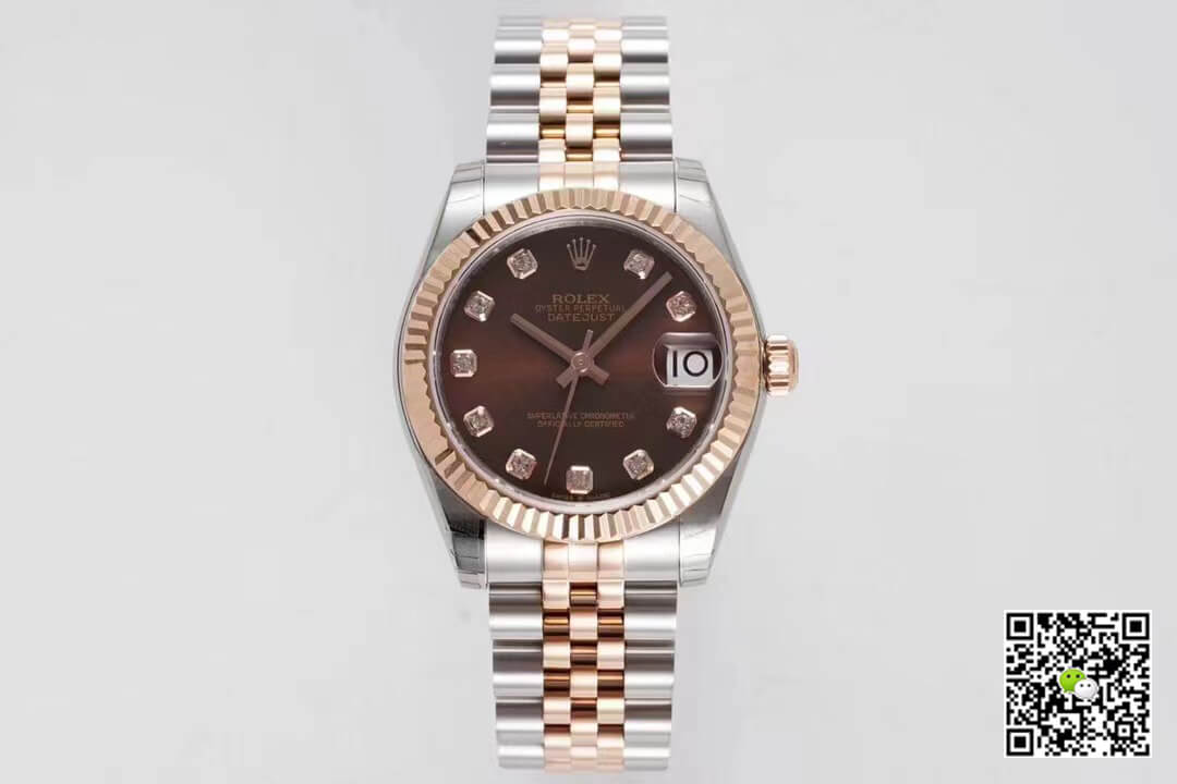 Replica Rolex Datejust m278271-0028 1:1 Best Edition Brown Dial - DEEPREPS