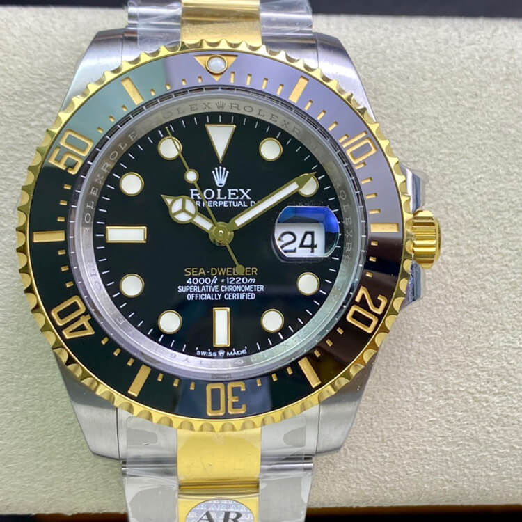 Replica Rolex Sea Dweller M126603-0001 1:1 Best Edition  Black Dial - DEEPREPS