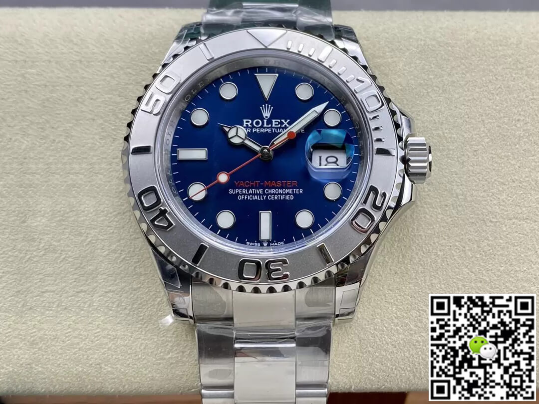 Replica Rolex Yacht Master M126622-0002 40MM 1:1 Best Edition Blue Dial - DEEPREPS