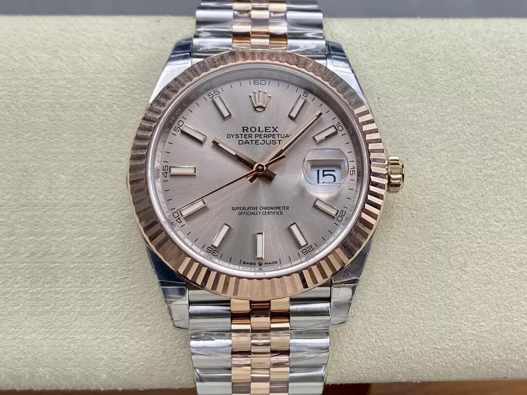 Replica Rolex Datejust M126331-0010 1:1 Best Edition Rose Gold - DEEPREPS