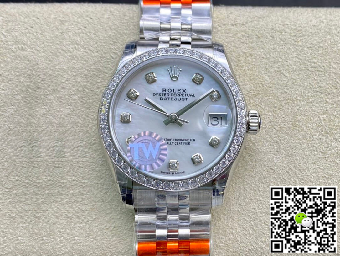 Replica Rolex Datejust M278384RBR-0008 1:1 Best Edition Mother-Of-Pearl Dial - DEEPREPS
