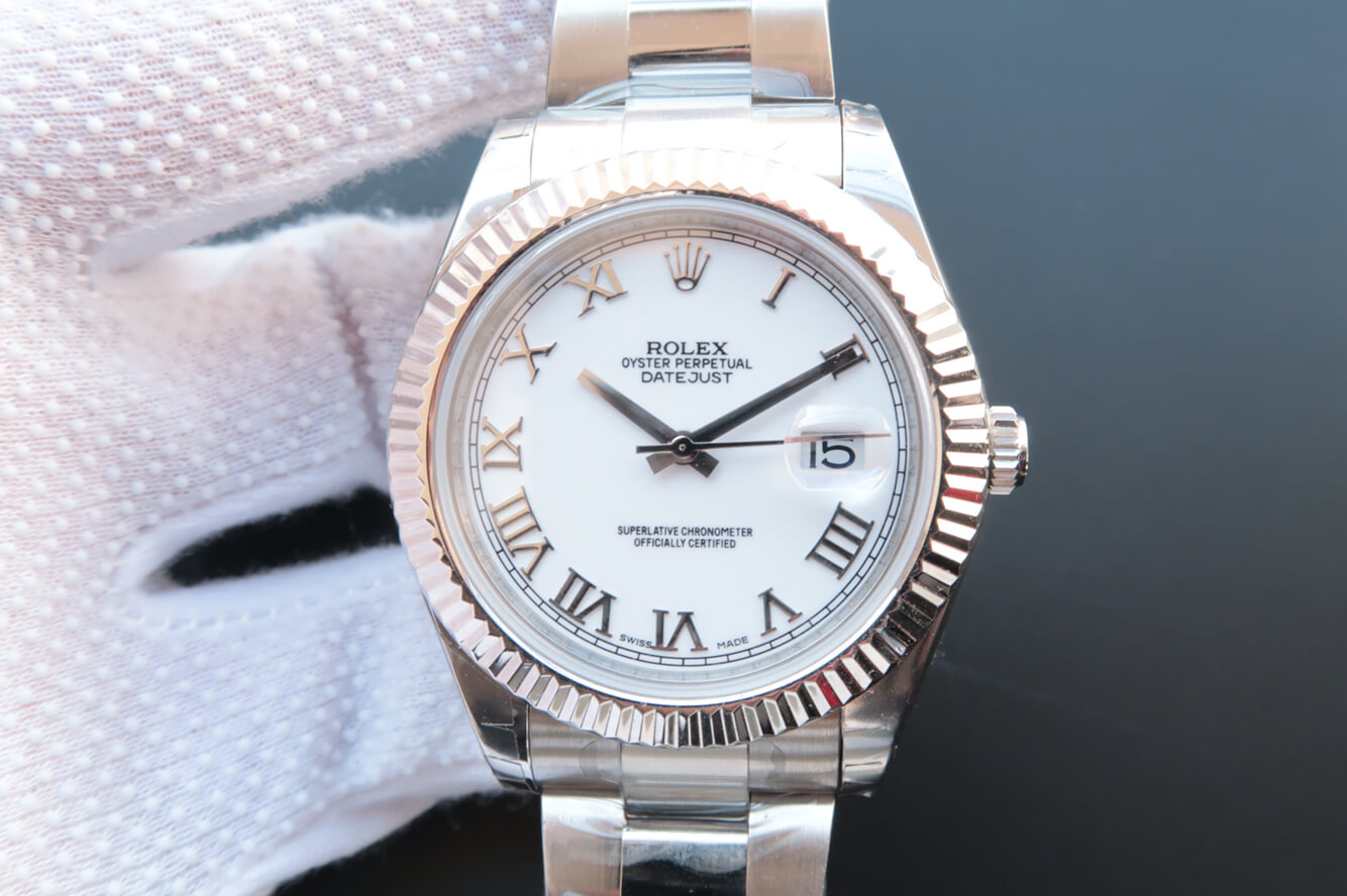 Replica Rolex Datejust M126334-0023 1:1 Best Edition White Dial - DEEPREPS