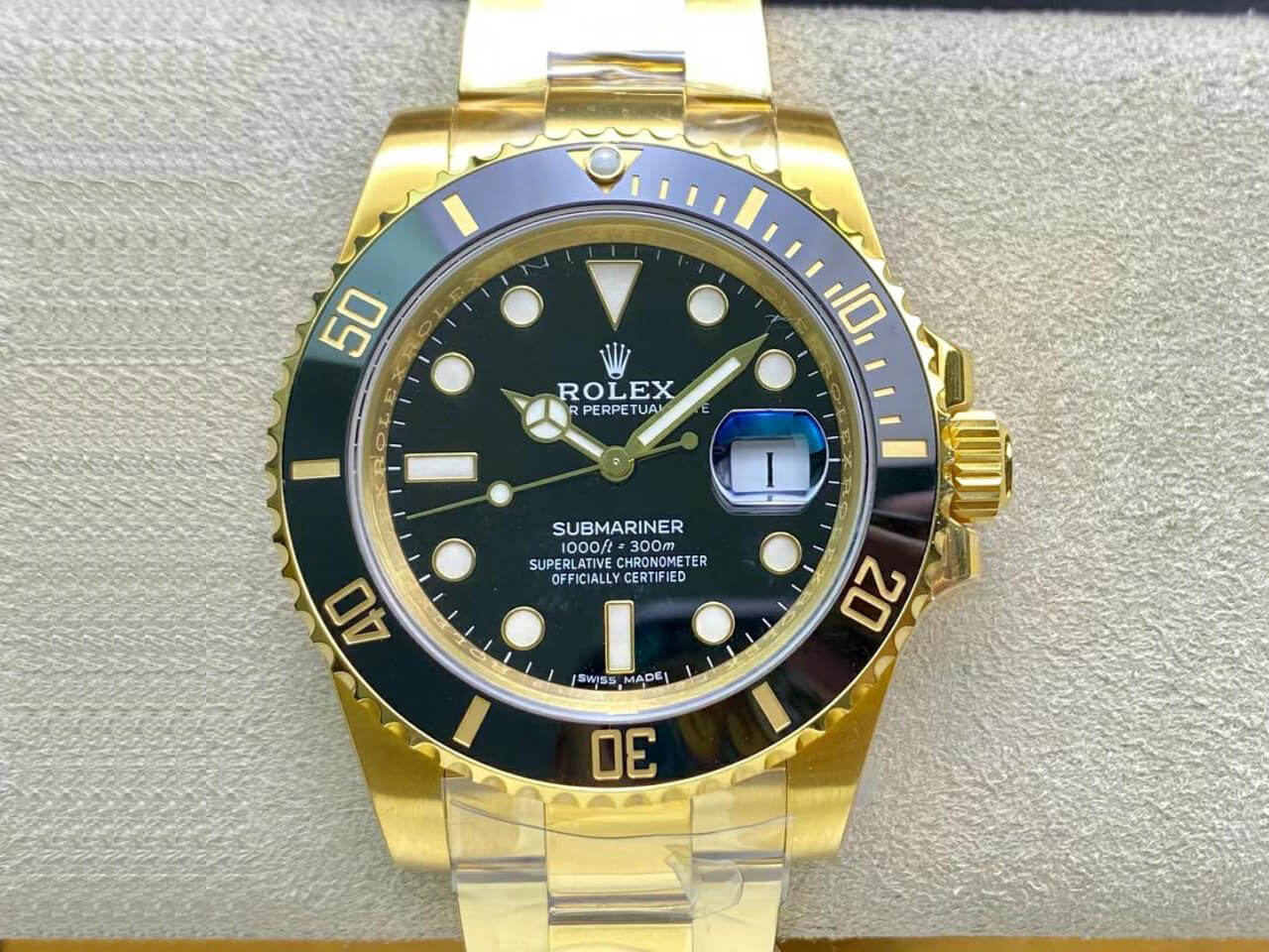 Rolex Submariner Replica 116618LN-97208 1:1 Best Edition  Black Dial - DEEPREPS