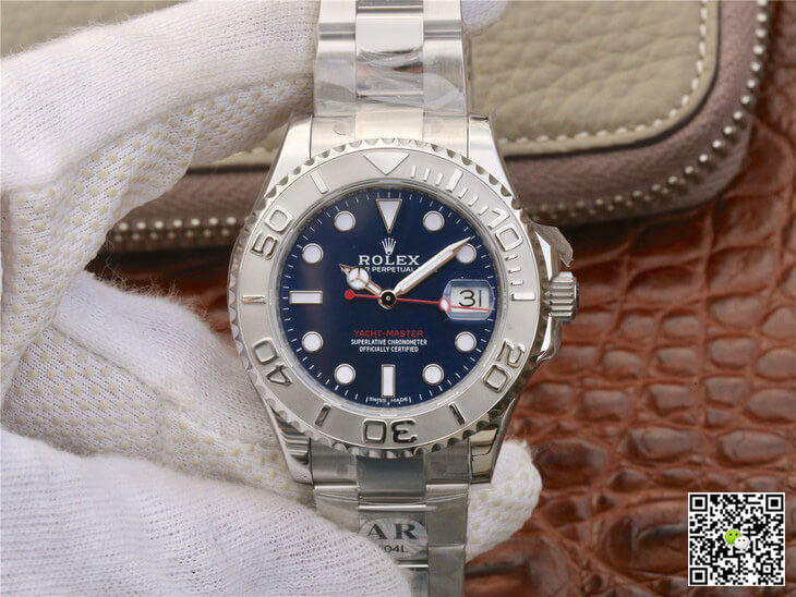 Replica Rolex Yacht Master 268622 1:1 Best Edition Blue Dial - DEEPREPS