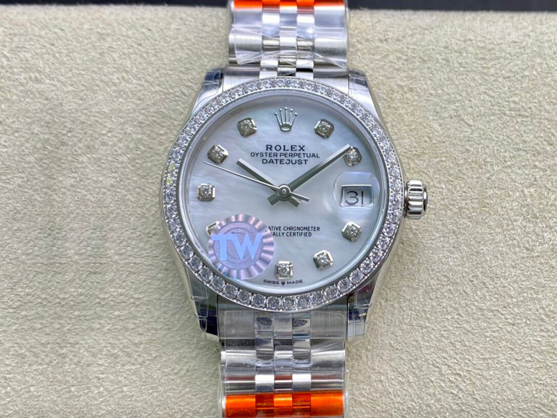 Replica Rolex Datejust M278384RBR-0008 1:1 Best Edition Mother-Of-Pearl Dial - DEEPREPS