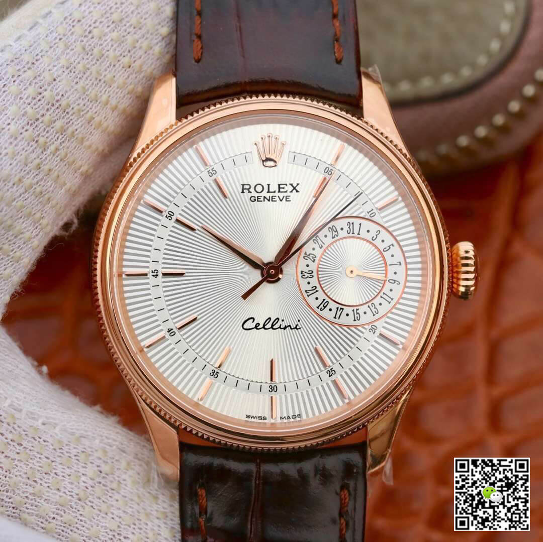 Replica Rolex Celini Date M50515-0008 1:1 Best Edition Silver Dial - DEEPREPS