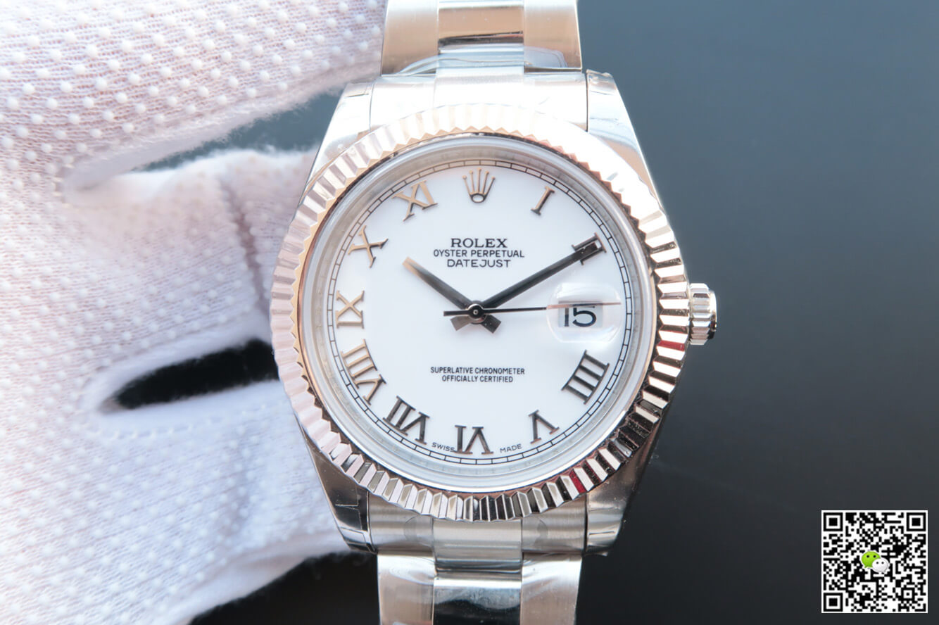 Replica Rolex Datejust M126334-0023 1:1 Best Edition White Dial - DEEPREPS