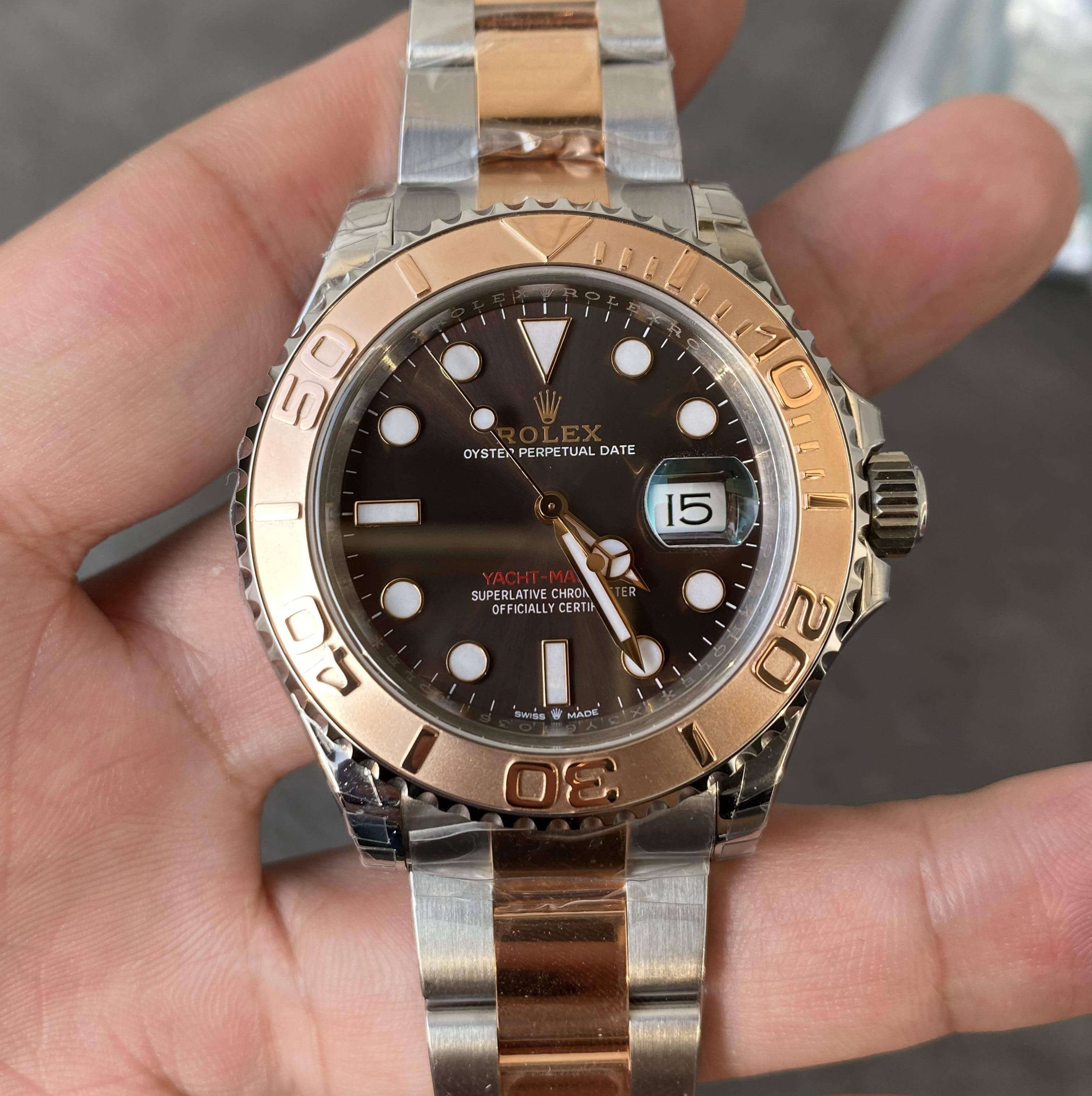 Replica Rolex Yacht Master M126621-0001 1:1 Best Edition Chocolate Dial - DEEPREPS