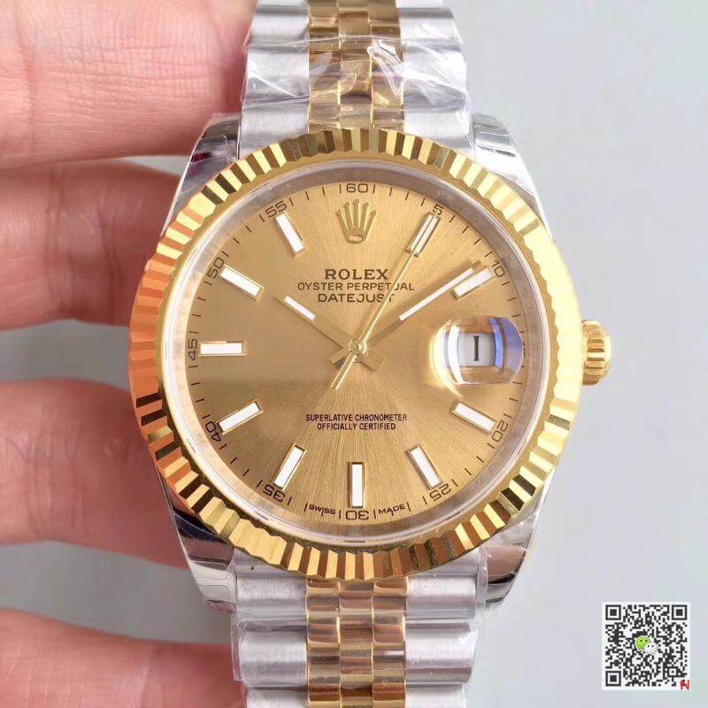 Replica Rolex Datejust 41 126333 1:1 Best Edition Swiss ETA3255 904L Stainless Steel Jubilee Bracelet - DEEPREPS