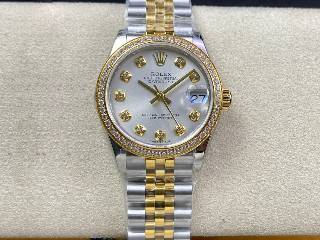 Replica Rolex Datejust M278383RBR-0020 31MM 1:1 Best Edition Silver Dial - DEEPREPS
