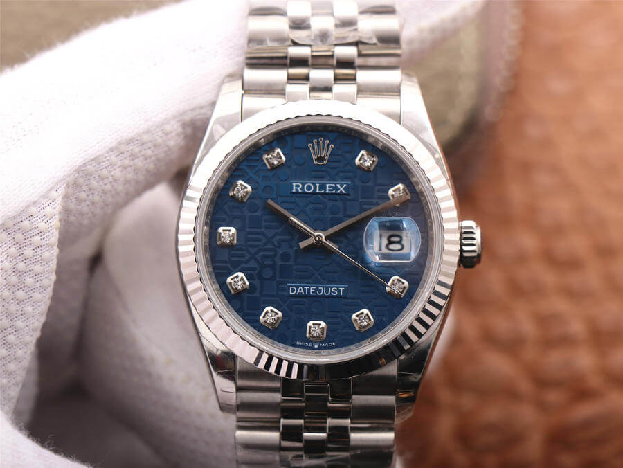 Replica Rolex Datejust M126234-0011 1:1 Best Edition Blue Dial - DEEPREPS