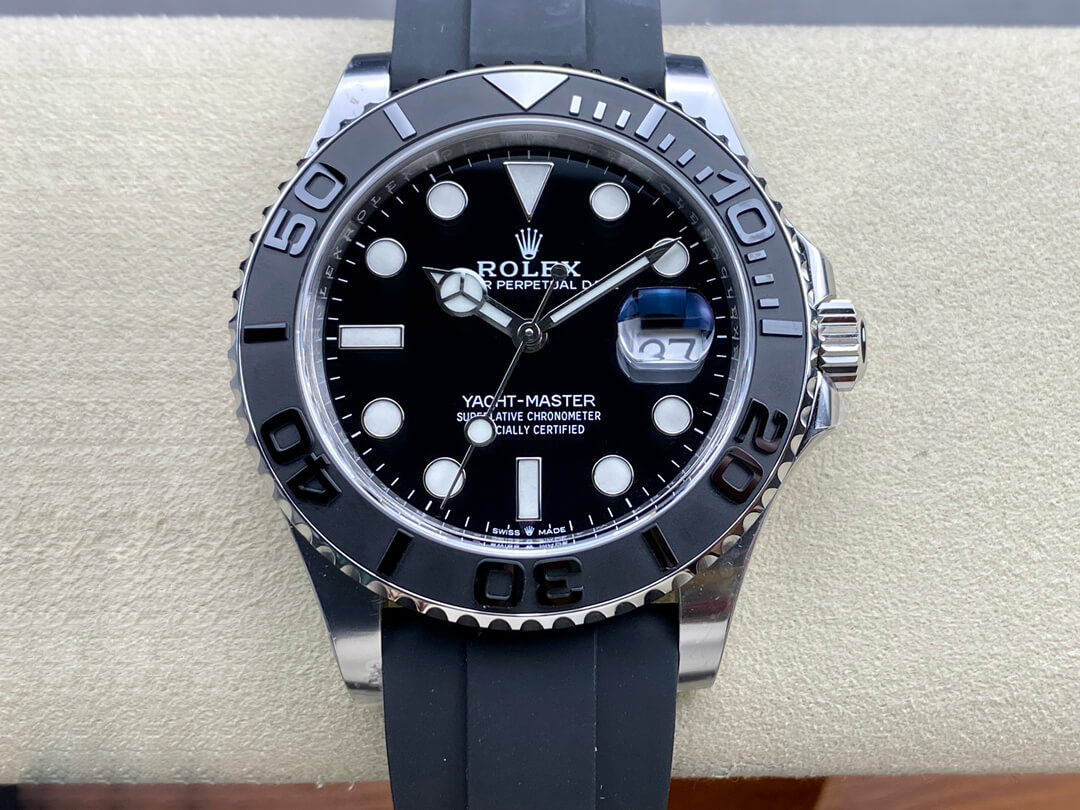 Replica Rolex Yacht Master M226659-0002 1:1 Best Edition Black Dial - DEEPREPS