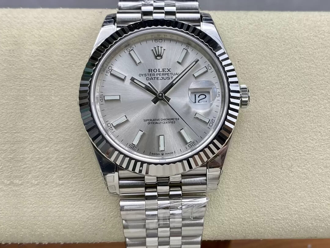 Replica Rolex Datejust M126334-0004 1:1 Best Edition Silver Dial - DEEPREPS