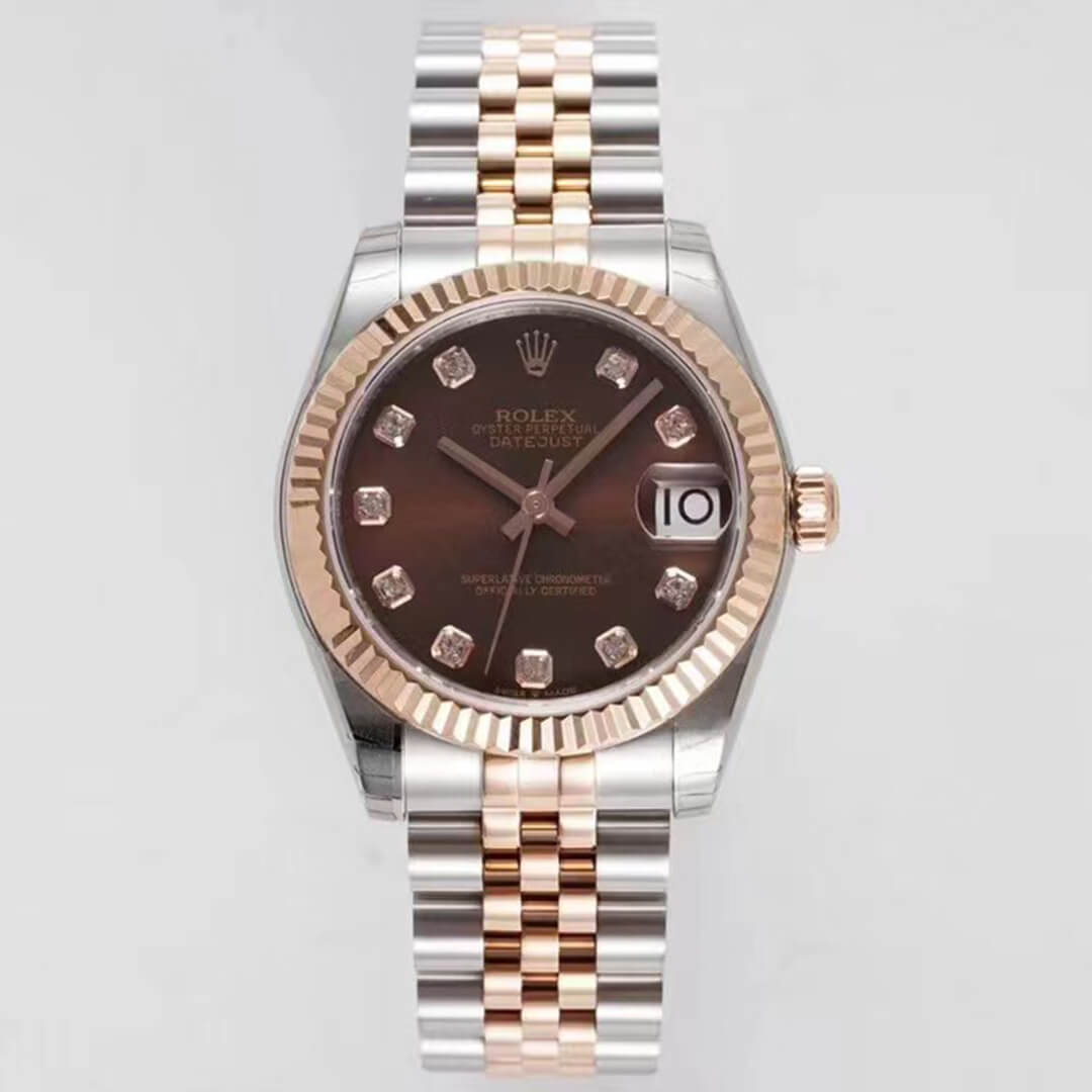 Replica Rolex Datejust m278271-0028 1:1 Best Edition Brown Dial - DEEPREPS
