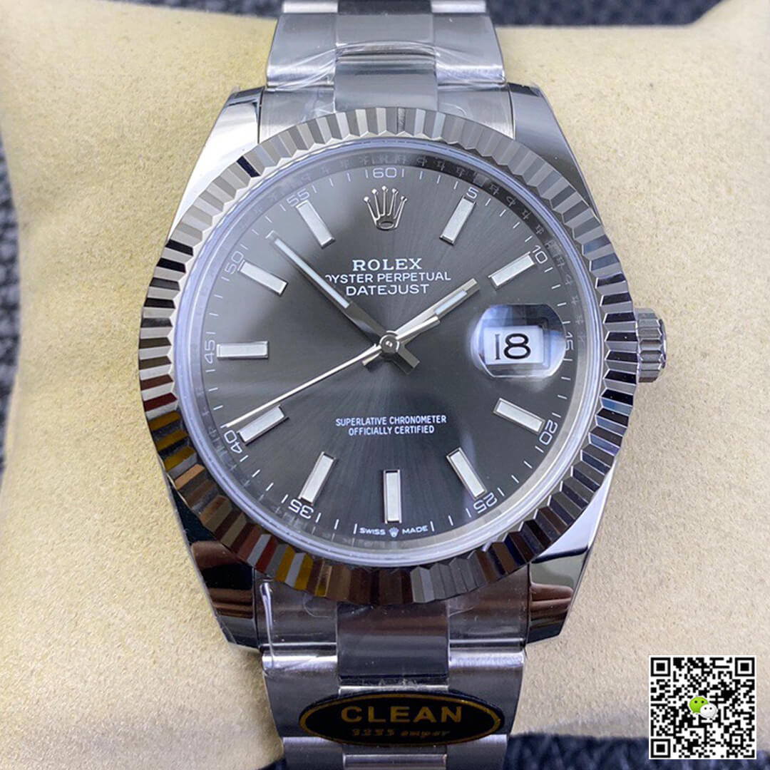 Replica Rolex Datejust M126334-0013 1:1 Best Edition Grey Dial - DEEPREPS