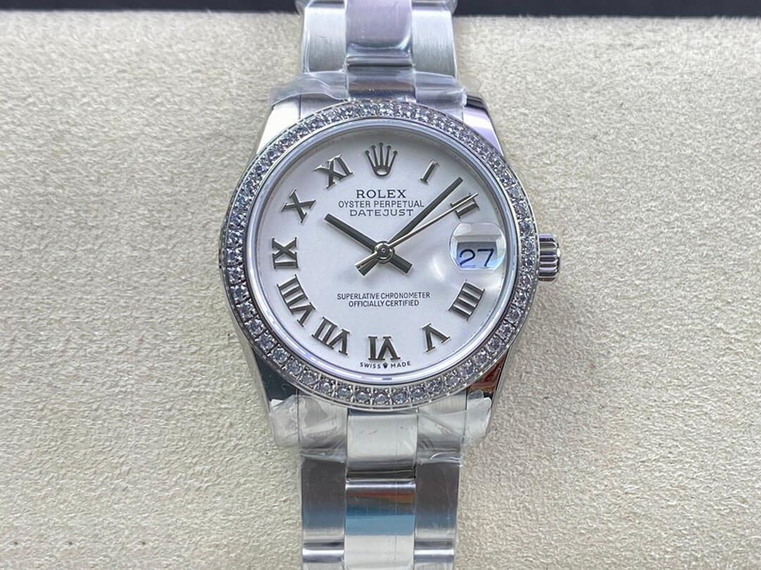 Replica Rolex Datejust M278384RBR-0013 31MM 1:1 Best Edition White Dial - DEEPREPS