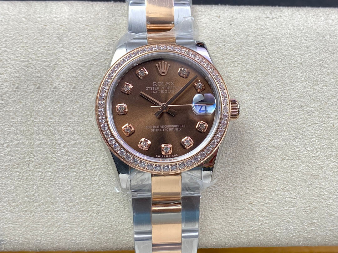 Replica Rolex Datejust M278381RBR-0027 31MM 1:1 Best Edition Brown Dial - DEEPREPS