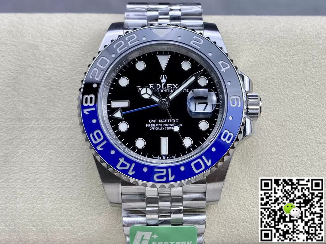 Replica Rolex GMT Master II M126710BLNR-0002 1:1 Best Edition Ceramic Bezel - DEEPREPS