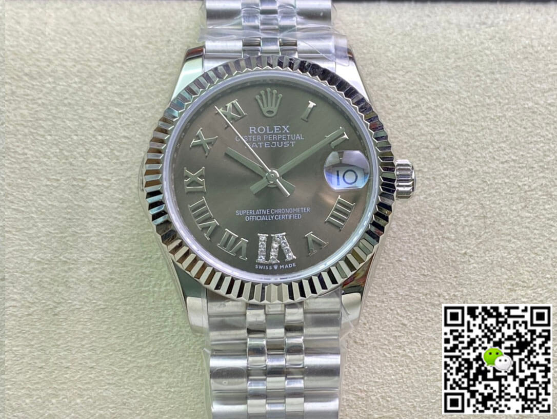 Replica Rolex Datejust M278274-0028 31MM 1:1 Best Edition Gray Dial - DEEPREPS