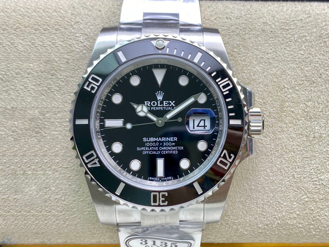 Rolex Submariner Replica 116610LN-97200 1:1 Best Edition V4 Black Bezel - DEEPREPS