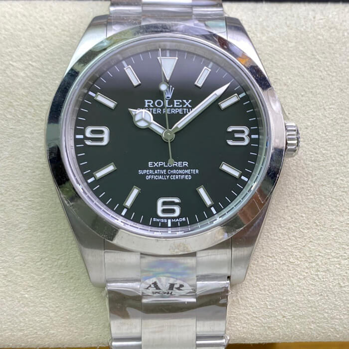 Replica Rolex Explorer M214270-0003 39MM 1:1 Best Edition Black Dial - DEEPREPS