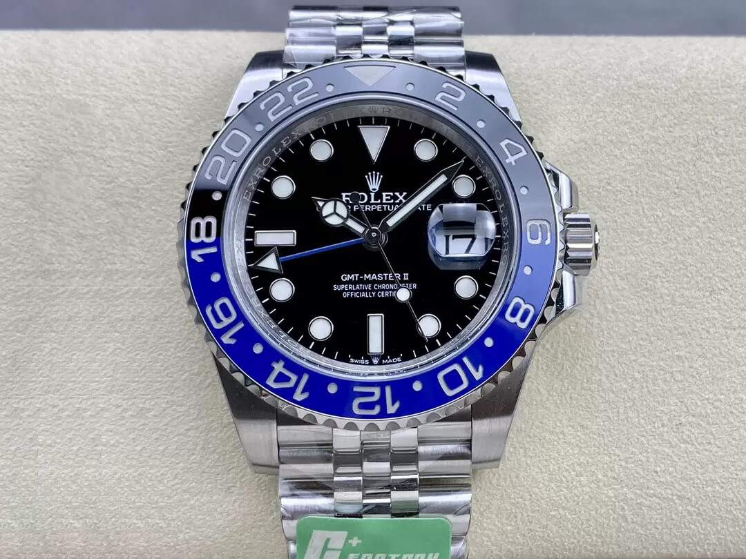 Replica Rolex GMT Master II M126710BLNR-0002 1:1 Best Edition Ceramic Bezel - DEEPREPS