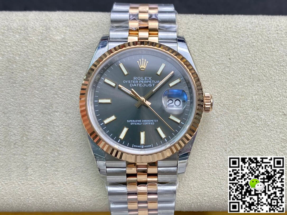 Replica Rolex Datejust M126231-0013 1:1 Best Edition Grey Dial - DEEPREPS