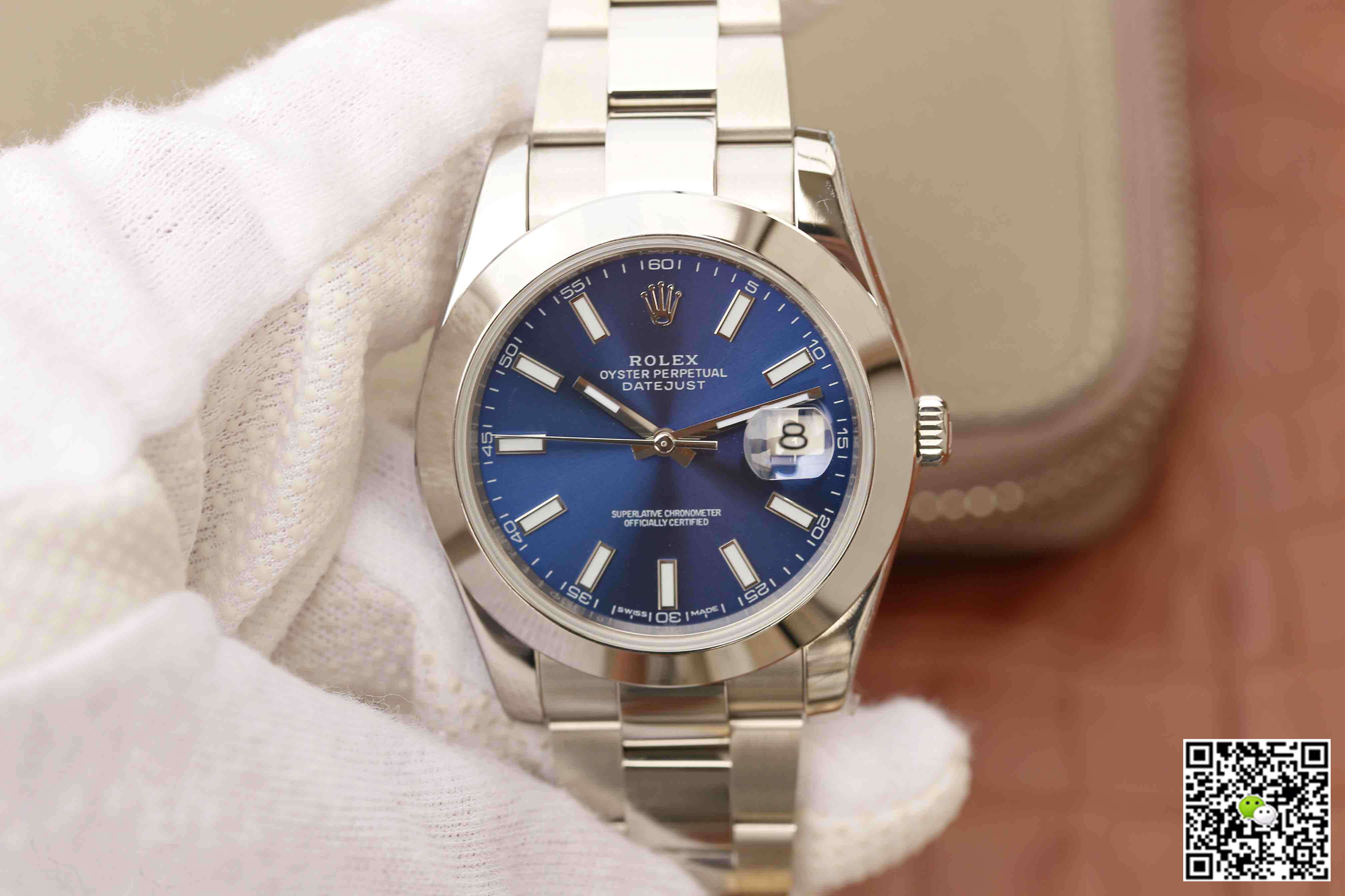 Replica Rolex Datejust M126300-0001 1:1 Best Edition Blue Dial - DEEPREPS