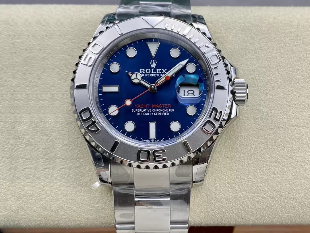Replica Rolex Yacht Master M126622-0002 40MM 1:1 Best Edition Blue Dial - DEEPREPS