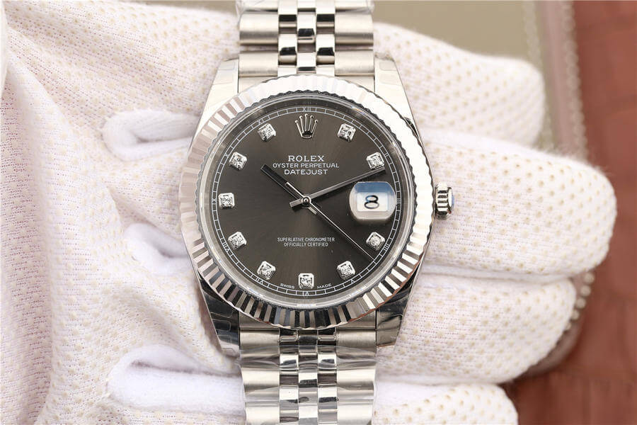 Replica Rolex Datejust M126334-0006 1:1 Best Edition Grey Dial - DEEPREPS