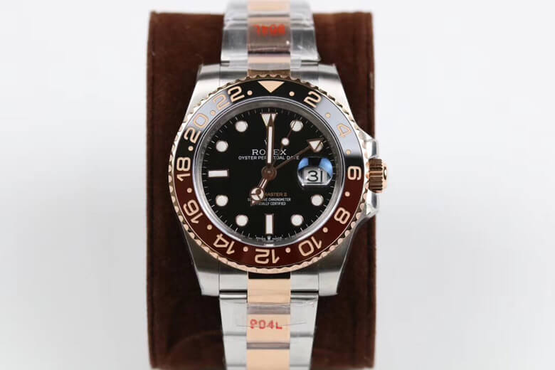Replica Rolex GMT Master II M126711CHNR-0002 1:1 Best Edition Rose Gold - DEEPREPS