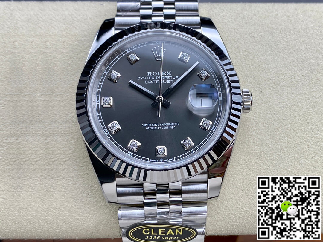 Replica Rolex Datejust M126334-0006 1:1 Best Edition Gray Dial - DEEPREPS