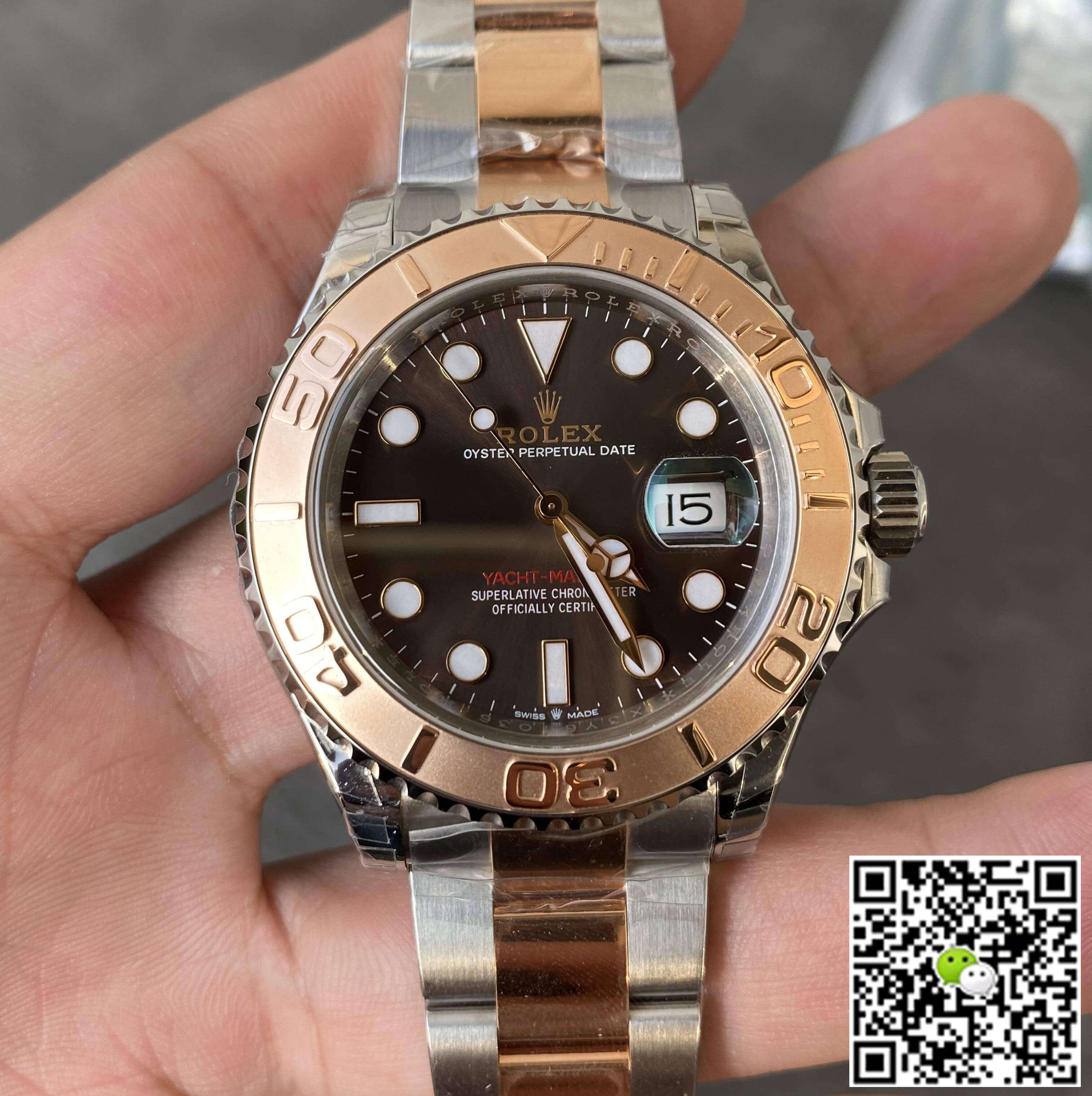 Replica Rolex Yacht Master M126621-0001 1:1 Best Edition Chocolate Dial - DEEPREPS