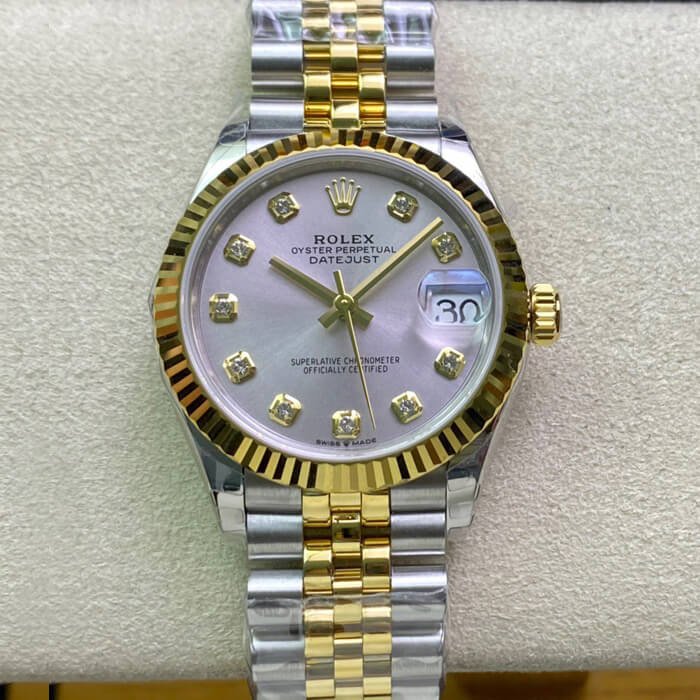 Replica Rolex Datejust M278273-0020 31MM 1:1 Best Edition Silver Dial - DEEPREPS