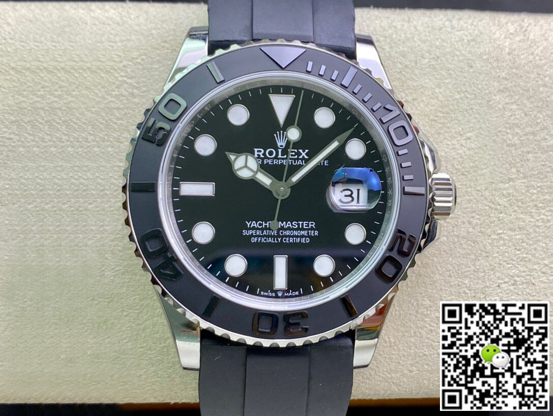 Replica Rolex Yacht Master M226659-0002 1:1 Best Edition Black Dial - DEEPREPS