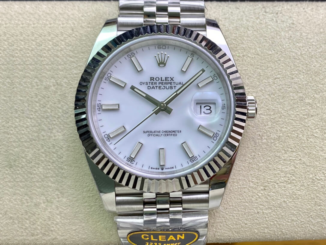 Replica Rolex Datejust M126334-0010 1:1 Best Edition White Dial - DEEPREPS