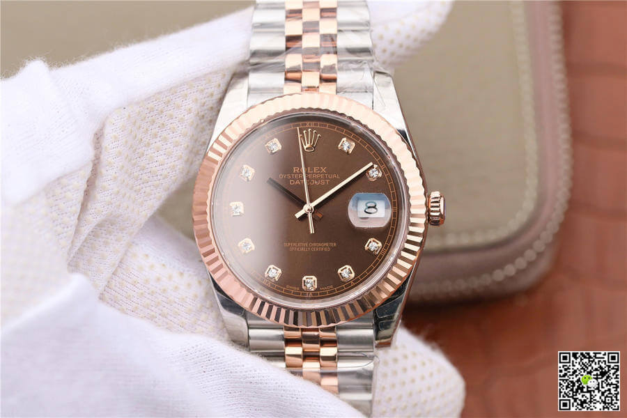 Replica Rolex Datejust M126331-0004 1:1 Best Edition Brown Dial - DEEPREPS