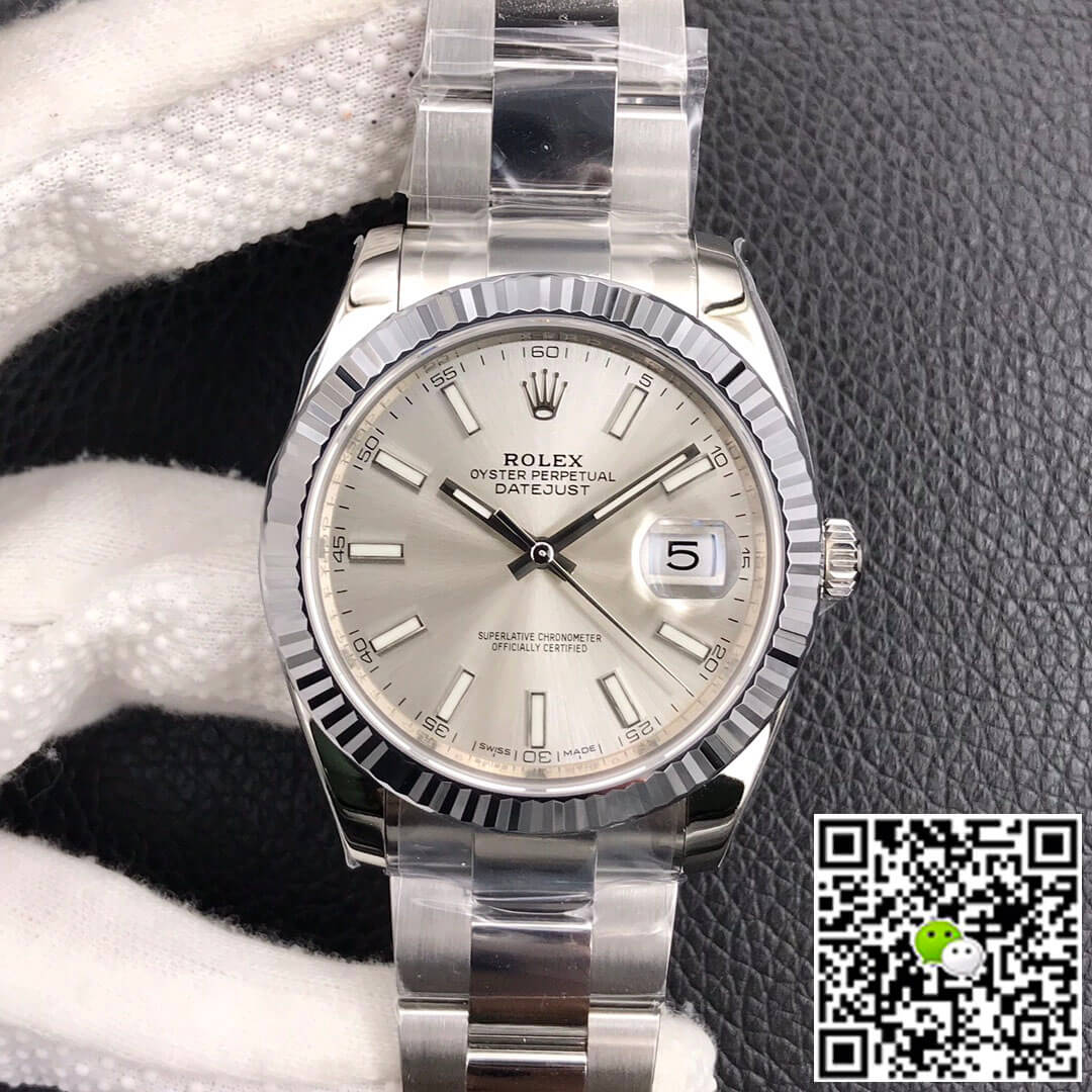 Replica Rolex Datejust M126334-0003 1:1 Best Edition Silver Dial - DEEPREPS