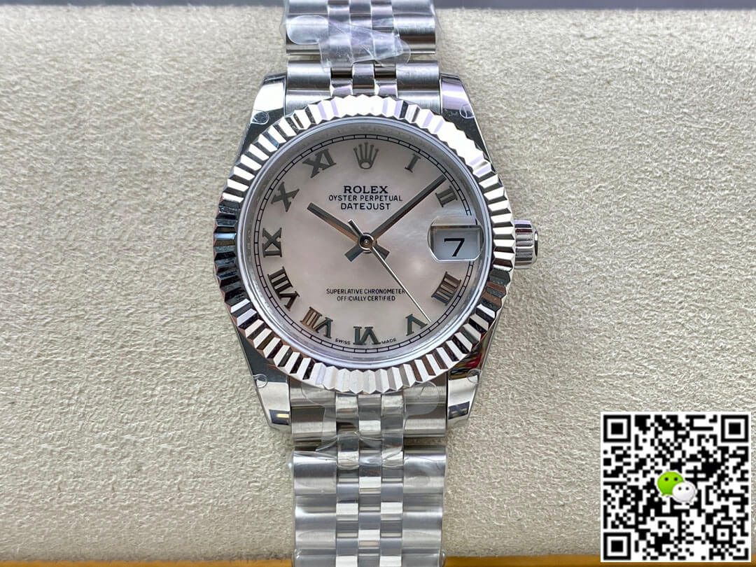 Replica Rolex Datejust 178384 31MM 1:1 Best Edition Stainless Steel - DEEPREPS