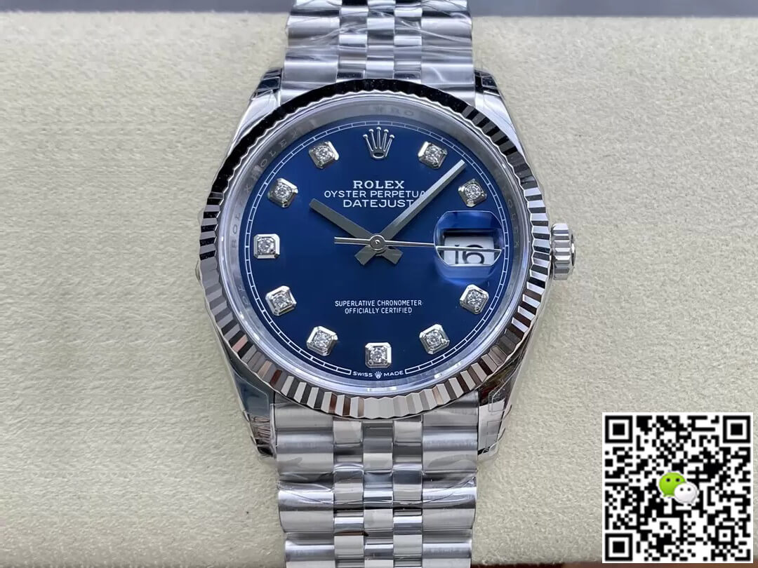 Replica Rolex Datejust M126234-0037 36MM 1:1 Best Edition Diamond Dial - DEEPREPS