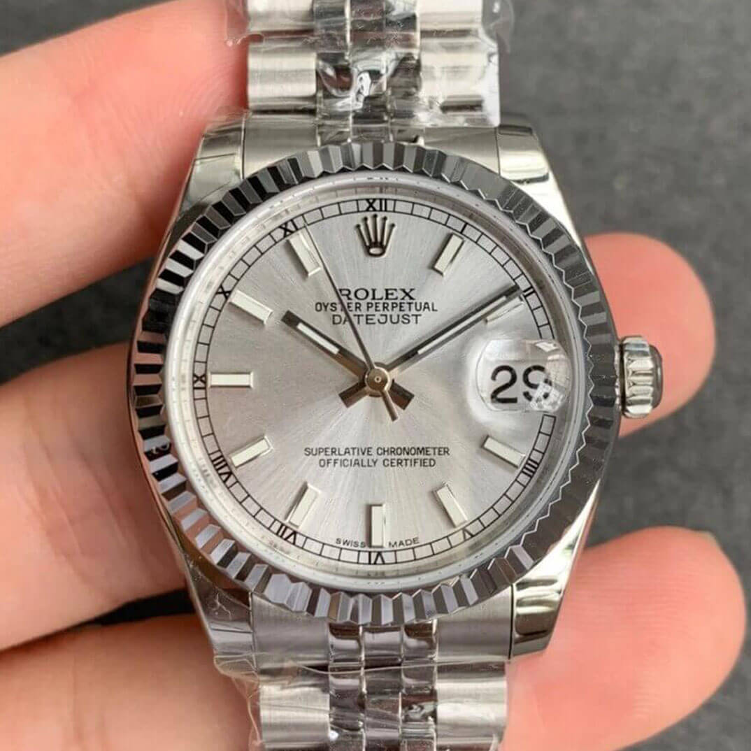Replica Rolex Datejust M278274-0012 1:1 Best Edition Silver Dial - DEEPREPS