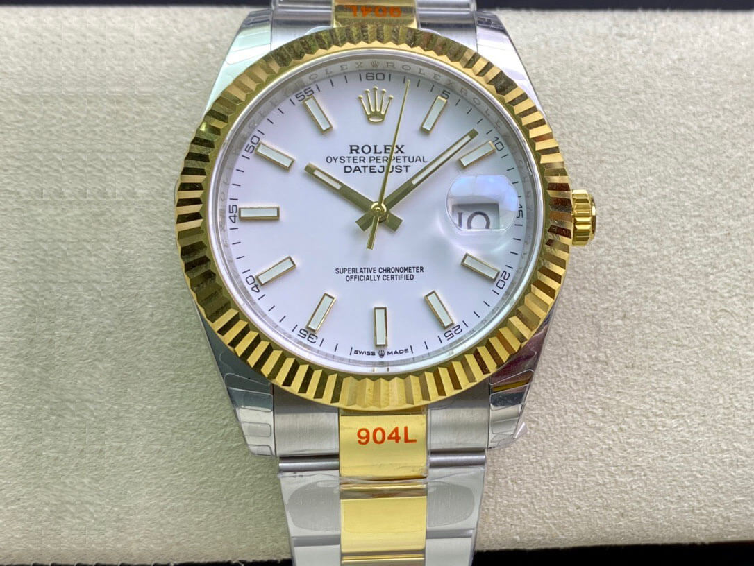 Replica Rolex Datejust M126333-0015 1:1 Best Edition White Dial - DEEPREPS