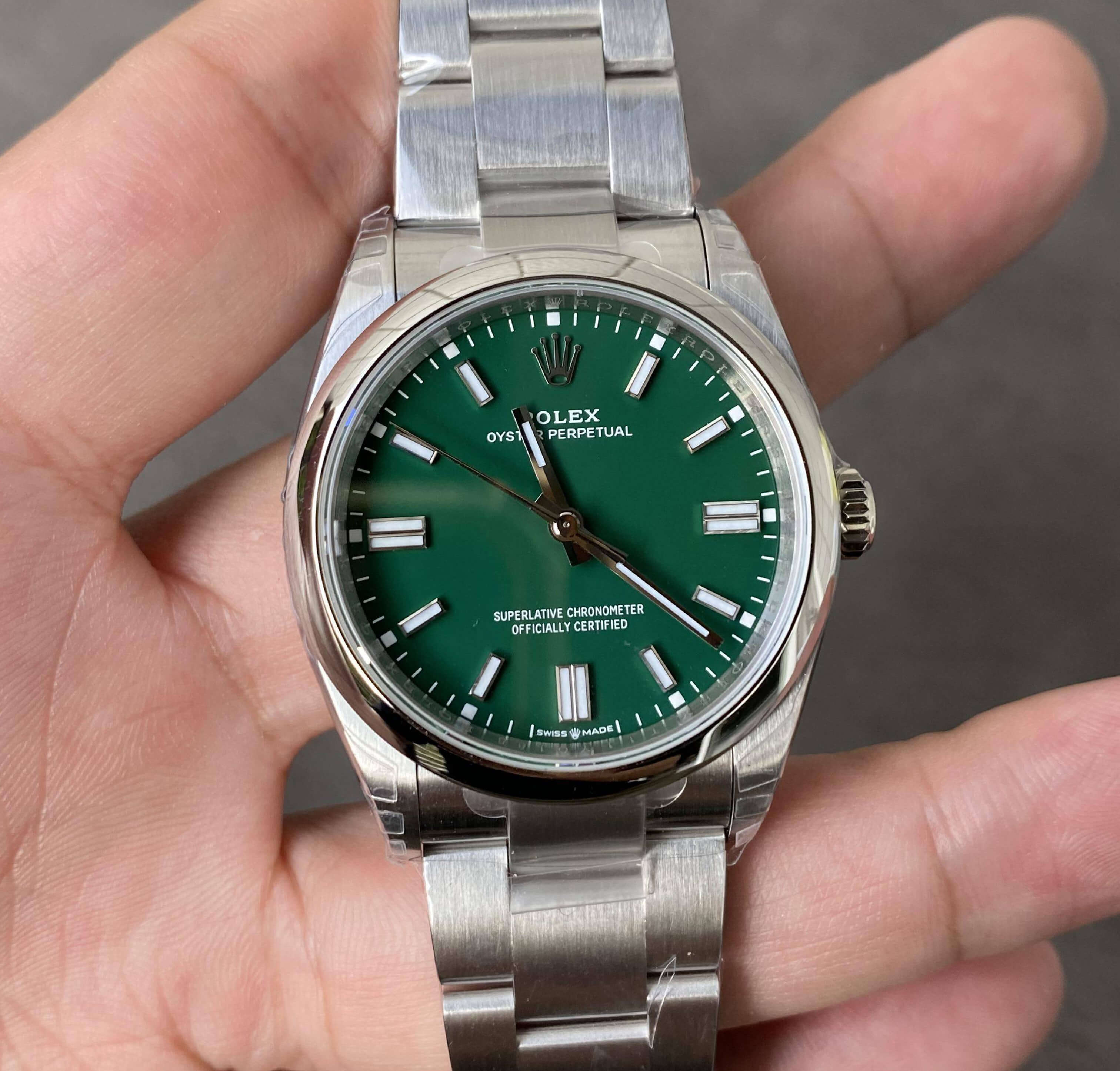 Replica Rolex Oyster Perpetual M126000-0005 36MM 1:1 Best Edition  Stainless Steel - DEEPREPS