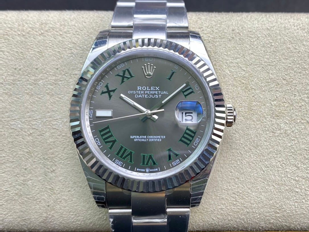 Replica Rolex Datejust M126334-0021 41MM 1:1 Best Edition Grey Dial - DEEPREPS
