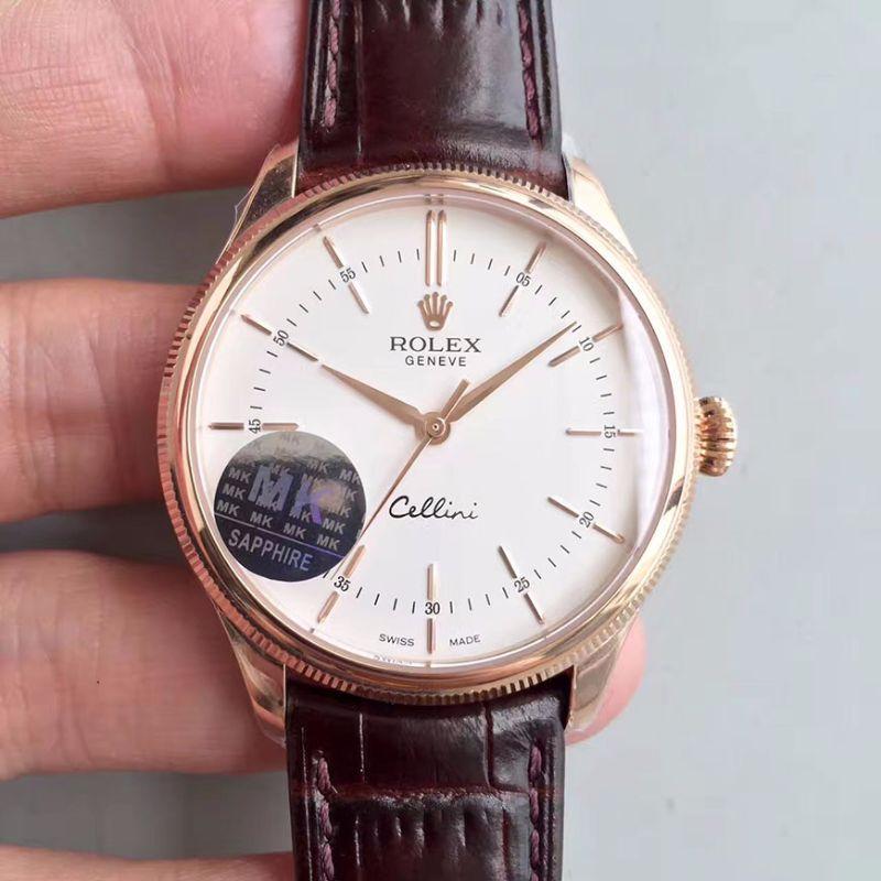 Replica Rolex Cellini 50505 1:1 Best Edition White Dial - DEEPREPS