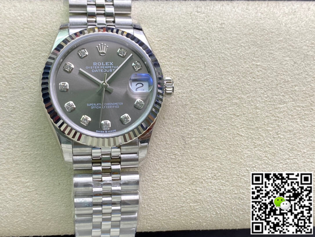 Replica Rolex Datejust M278274-0008 31MM 1:1 Best Edition Grey Dial - DEEPREPS